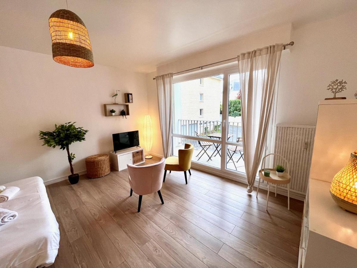 Nihal, Studio Proche Zenith Avec Parking Et Balcon Caen Luaran gambar